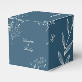 Blommigten Boho Bröllop Presentaskar