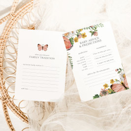 Blommigten Boho Butterfly Shower Predence Game