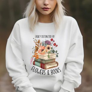 Blommigten bokar elegant är lätt att distrahera t shirt