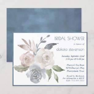 Blommigten Bouquet Mjuk Möhippa Ro Inbjudningar