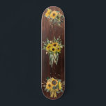 Blommigten Bouquet Wood look Solros Mini Skateboard Bräda 18,5 Cm<br><div class="desc">Den här designen kan vara personlig genom att välja anpassningsalternativet för att lägga till text eller göra andra ändringar. Om den här produkten har möjlighet att överföra designen till en annan artikel ska du vid behov justera designen så att den passar. Kontakta mig på colorflowcreations@gmail.com om du vill ha den...</div>