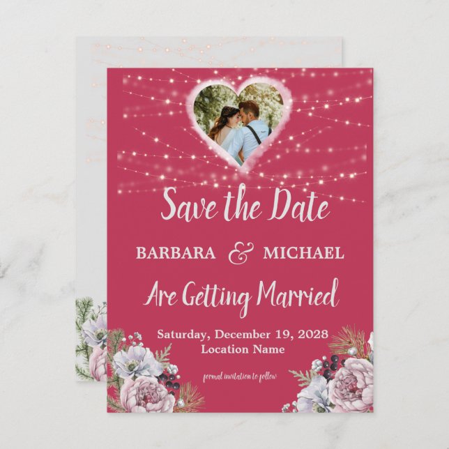 BLOMMIGTEN BRIGHT COLORFUL SPARA DATUMET (Fram/baksida)