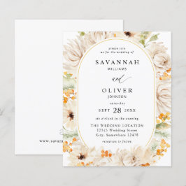 Blommigten Bröllop 2 i budgeten och Orange