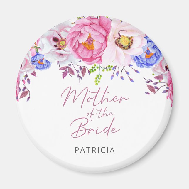  Blommigten Budens mamma Magnet (Framsidan)