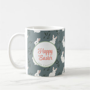 Blommigten Bunny och Eggs Kaffemugg