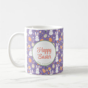 Blommigten Bunny och Eggs Kaffemugg