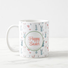 Blommigten Bunny och Eggs Kaffemugg