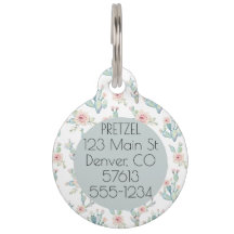 Blommigten Cactus Patter Pet Namn