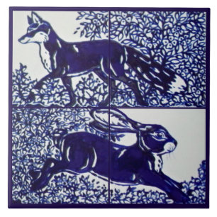 Blommigten Ceramic Mural Kakelplatta