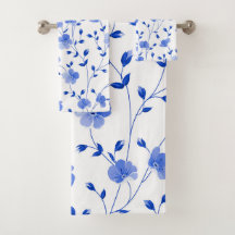 Blommigten chic Himlar Blue Daisy