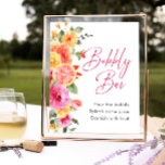 Blommigten Citrus Möhippa Bubly Pub Poster<br><div class="desc">Om du vill göra ytterligare anpassningar klickar du på "Anpassa den här mallen" och sedan på "Redigera med Design Verktyg". Snyggten kan redigeras enkelt för att använda bröllop-mallar,  fler objekt finns i butiken (inbjudningar,  osa,  tackkort,  papper och dekoration). Kontakta mig om du behöver hjälp eller matchande artiklar.</div>