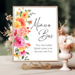 Blommigten Citrus Möhippa Mimosa Pub Poster<br><div class="desc">Om du vill göra ytterligare anpassningar klickar du på "Anpassa den här mallen" och sedan på "Redigera med Design Verktyg". Snyggten kan redigeras enkelt för att använda bröllop-mallar,  fler objekt finns i butiken (inbjudningar,  osa,  tackkort,  papper och dekoration). Kontakta mig om du behöver hjälp eller matchande artiklar.</div>