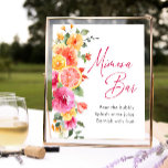 Blommigten Citrus Möhippa Mimosa Pub Poster<br><div class="desc">Om du vill göra ytterligare anpassningar klickar du på "Anpassa den här mallen" och sedan på "Redigera med Design Verktyg". Snyggten kan redigeras enkelt för att använda bröllop-mallar,  fler objekt finns i butiken (inbjudningar,  osa,  tackkort,  papper och dekoration). Kontakta mig om du behöver hjälp eller matchande artiklar.</div>