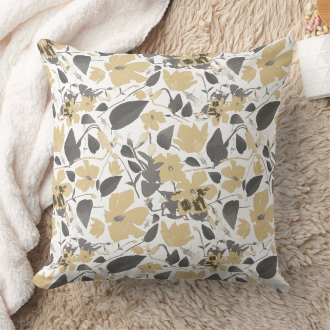 Blommigten Clematis Flowers Kudde (Filt)