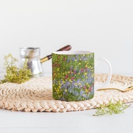 Blommigten Colorful Meadow Wildblommor Mugg