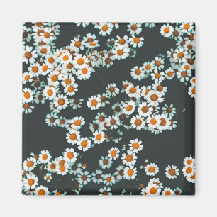 Blommigten Daisy för daisy Magnet