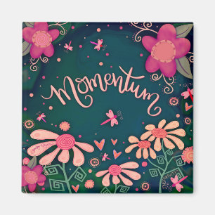Blommigten Dragonfly Inspiritivity för Momentum He Magnet