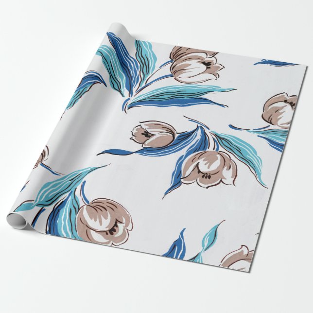 Blommigten drömm #9 på Susiejayne Presentpapper (Utrullad)