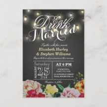 Blommigten EAT Drink and be Married String Light C