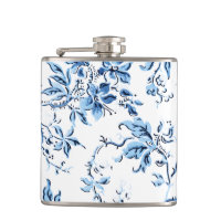 Blommigten elegant Delft Blue och White