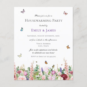 Blommigten Elegant Hushållsuppvärmning Party