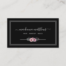 Blommigten elegant Namnteckning skripthögtalarsalo