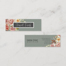 Blommigten elegant vattenfärg