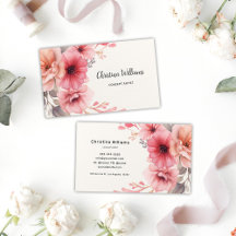 Blommigten elegant vattenfärg