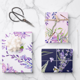 Blommigten elegant Watercolor Lavender