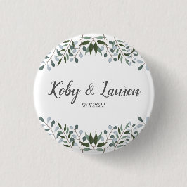 Blommigten Eucalyptus Greenery Knapp