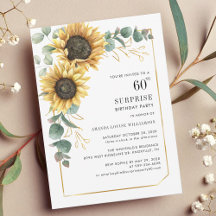 blommigten Eucalyptus Solrosmodern 16:e födelsedag