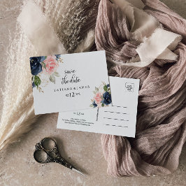 Blommigten Exquisite Fall Spara datum Vykort