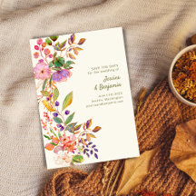 Blommigten Färgbeläggning av vattenfärgen Bröllop