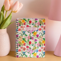 Blommigten Feminine Girly Cute Colorful Flowers