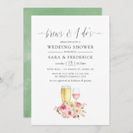 Blommigten för  Grönt och Sage- brinner innan jag  Inbjudningar