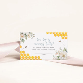 Blommigten för honungsbin hur stor är Mamma Belly  Tilläggskort