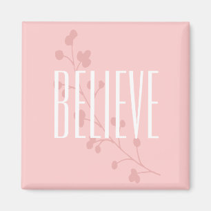Blommigten för inspiration till Rosa Magnet