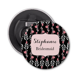 Blommigten för Loely Bridesmaid Flasköppnare