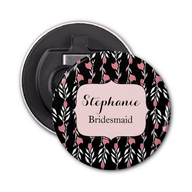 Blommigten för Loely Bridesmaid Flasköppnare (Framsidan)