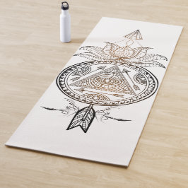 Blommigten för prydnadsföremål Dream Catcher Yoga