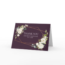 Blommigten Foto Bröllop av koppargeometrisk plommo