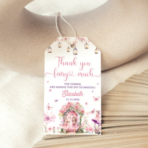 Blommigten Garden Birthday Favoriter för Cute Fore Presentetikett