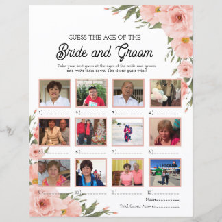 Blommigten Gissa Brides och Grooms ålder
