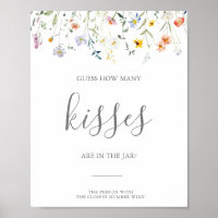Blommigten gissar hur många Kisses-Möhippor som sp