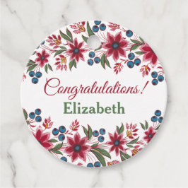 Blommigten grattisar - återställ gåvor etiketter