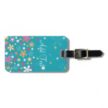 Blommigten hand plockade i Cute adsible trendig