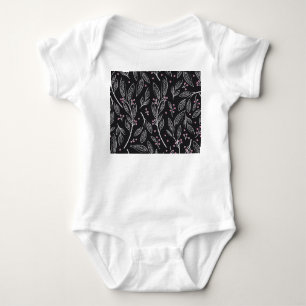 Blommigten hand plockade: Sömlös design T Shirt