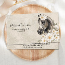 Blommigten Hästhäst för Equestrian Vintage 
