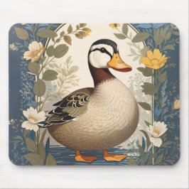 Blommigten  i Vintagen Cute Anka, inspirerad Musmatta