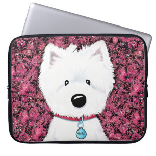Blommigten KiniArt Westie Impressions Laptop Fodral